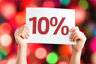 SPECIALE PRENOTA PRIMA -10%